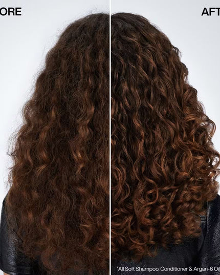 Redken All Soft Argan-6 Oil for dry hair looking for moisture, softness shine, strength and heat protection.