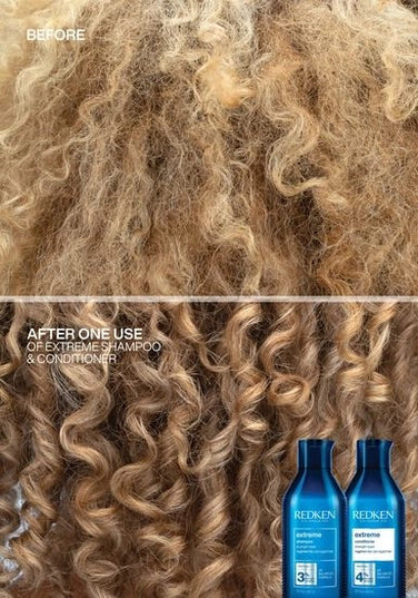 Limited edition holiday set that includes 16.9 Oz. Extreme Shampoo and Conditioner.