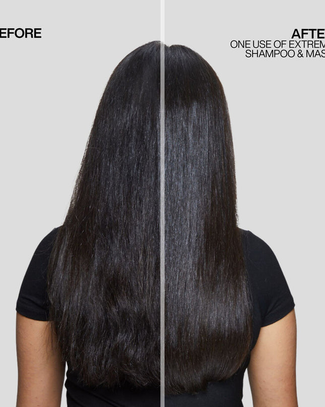 Rinse out treatment and hair mask for strength repair to damaged hair.