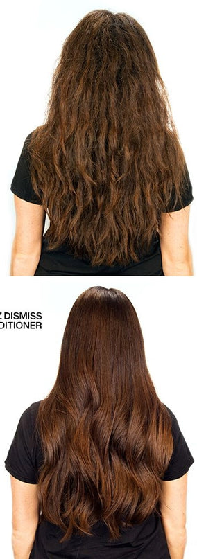 Limited edition holiday set that includes 16.9 Oz. Frizz Dismiss Shampoo and Conditioner.