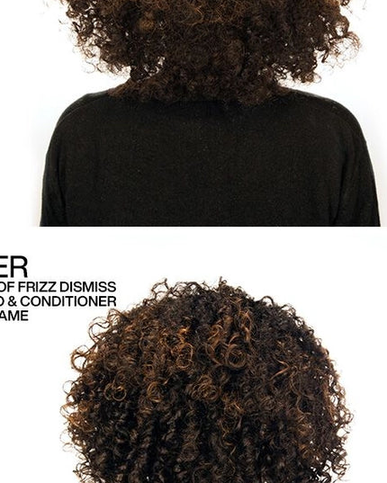 Limited edition holiday set that includes 16.9 Oz. Frizz Dismiss Shampoo and Conditioner.