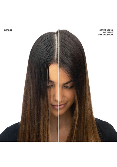 A completely residue-free and fragrance-free dry shampoo that soaks up oils for 1-3 days after washing.