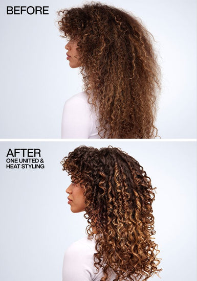 Limited edition holiday set that includes a full-size and travel-size One United Leave-in Conditioner.