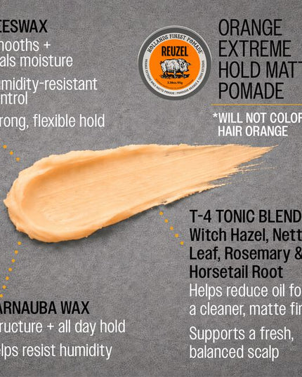 Join REUZEL in Supporting Mental Health and Suicide Prevention. REUZEL is Partnering with the International Association for Suicide Prevention with a limited-edition of our loved classic, Extreme Hold Matte Pomade.