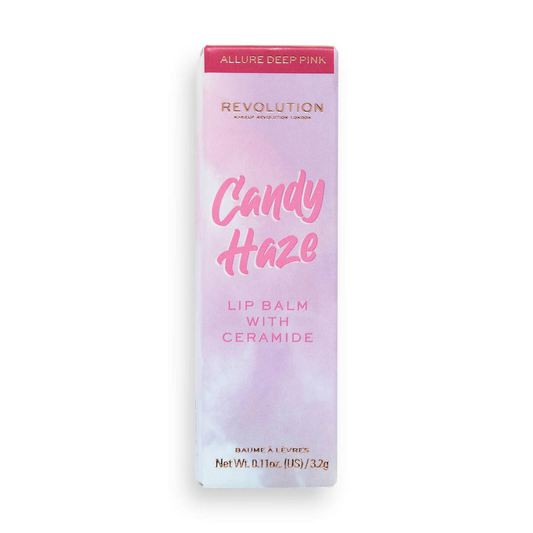Revolution Beauty Revolution Candy Haze Ceramide Lip Balm Allure Deep Pink