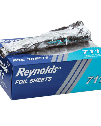 The one and only Reynolds Foil is available in 500 sheets. Each sheet measures 9 x 10 3/4 inches