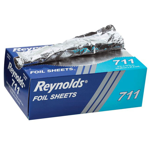 The one and only Reynolds Foil is available in 500 sheets. Each sheet measures 9 x 10 3/4 inches
