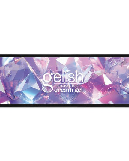 Gelish Solid Cream Gel Polish is an innovative solid LED gel with a smooth, buttery, and workable texture. Each palette has 6 colors in a lightweight, portable case that goes where you go. These stunning color palettes give you room to play, embrace your artistry, and create your most gorgeous manicures yet!