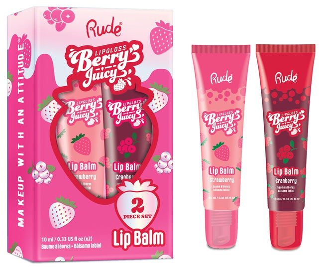 Your new go-to for irresistibly glossy lips, without the stickiness. These ultra-hydrating lip balms deliver that fresh, juicy shine while keeping your lips soft and smooth.