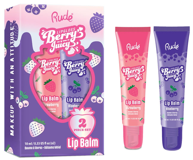 Your new go-to for irresistibly glossy lips, without the stickiness. These ultra-hydrating lip balms deliver that fresh, juicy shine while keeping your lips soft and smooth.