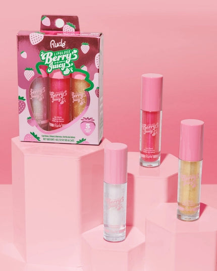 Your new go-to for irresistibly glossy lips, without the stickiness. These ultra-hydrating lip balms deliver that fresh, juicy shine while keeping your lips soft and smooth.