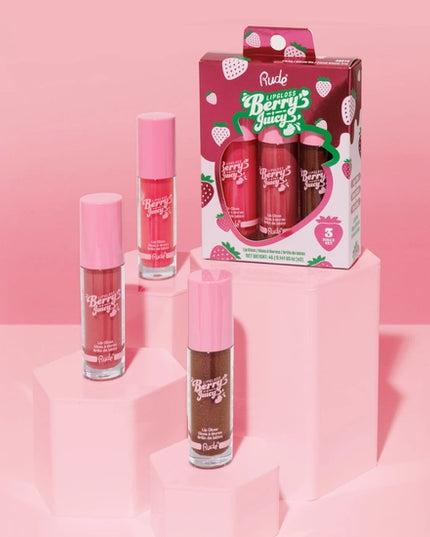 Your new go-to for irresistibly glossy lips, without the stickiness. These ultra-hydrating lip balms deliver that fresh, juicy shine while keeping your lips soft and smooth.
