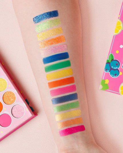 So Fresh, So Fruity, So You. Turn up the brightness with the Mixed Fruit Neon Palette—15 bold, electric shades made to energize every look.