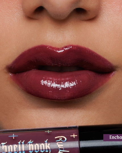 The Spell Book Lip Glosses conjure up a rich and creamy finish that feels like magic on your lips. Each of the four spellbinding shades delivers a high-shine finish that leaves lips irresistibly soft, smooth, and oh-so-glossy.