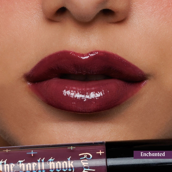 The Spell Book Lip Glosses conjure up a rich and creamy finish that feels like magic on your lips. Each of the four spellbinding shades delivers a high-shine finish that leaves lips irresistibly soft, smooth, and oh-so-glossy.