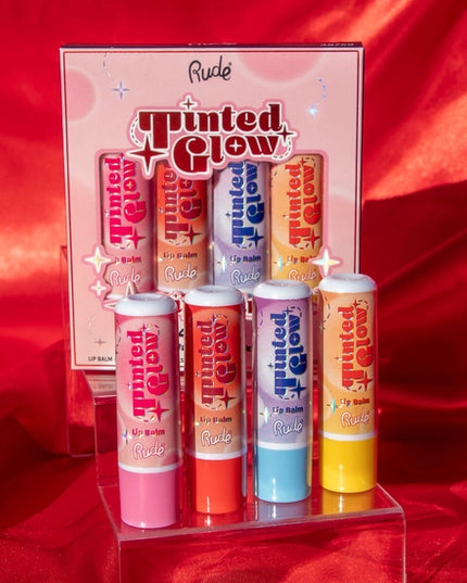 Our Tinted Glow Lip Balm is the ultimate blend of hydration and soft, sheer color—perfect for everyday wear. Enriched with a lightweight formula and a sweet scent, this lip balm offers a pop of glow and comes in four fun shades, making it a must-have addition to your daily routine.