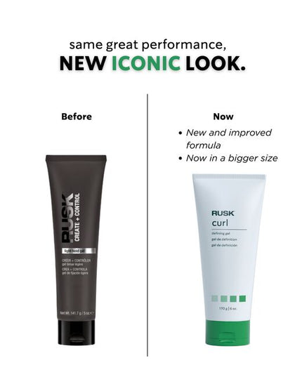 Controls. Defines. Enhances. Versatile light-hold gel that's flake-free, fast drying and reduces frizz to enhance textured hair.