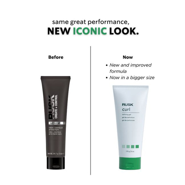 Controls. Defines. Enhances. Versatile light-hold gel that's flake-free, fast drying and reduces frizz to enhance textured hair.