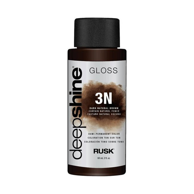 Rusk® Deepshine® Gloss is powered by state-of-the-art technology direct from Italy. Infused with a Conditioning Blend of Marine Extracts and Oleic Acid to deliver maximum softness, shine and combability.