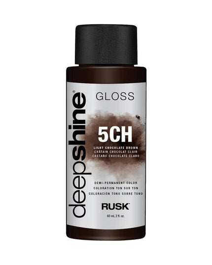 Rusk® Deepshine® Gloss is powered by state-of-the-art technology direct from Italy. Infused with a Conditioning Blend of Marine Extracts and Oleic Acid to deliver maximum softness, shine and combability.