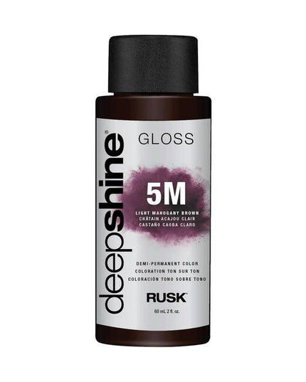 Rusk® Deepshine® Gloss is powered by state-of-the-art technology direct from Italy. Infused with a Conditioning Blend of Marine Extracts and Oleic Acid to deliver maximum softness, shine and combability.