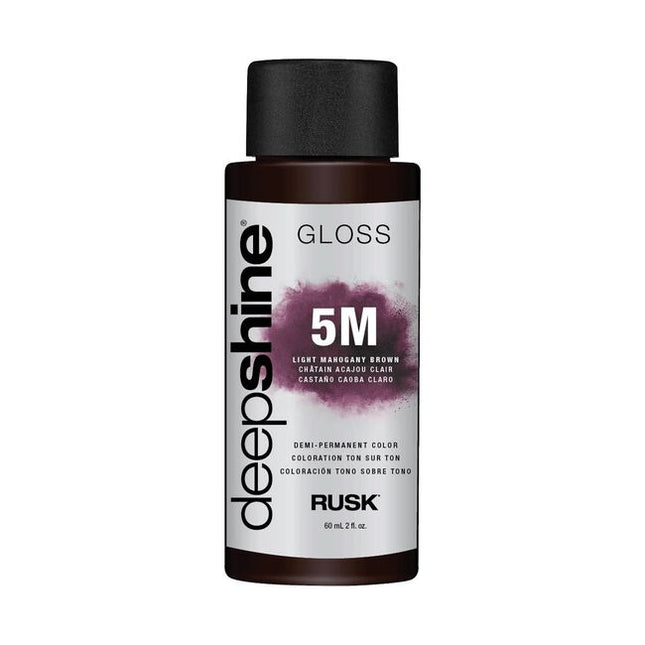 Rusk® Deepshine® Gloss is powered by state-of-the-art technology direct from Italy. Infused with a Conditioning Blend of Marine Extracts and Oleic Acid to deliver maximum softness, shine and combability.