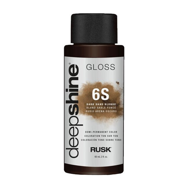 Rusk® Deepshine® Gloss is powered by state-of-the-art technology direct from Italy. Infused with a Conditioning Blend of Marine Extracts and Oleic Acid to deliver maximum softness, shine and combability.