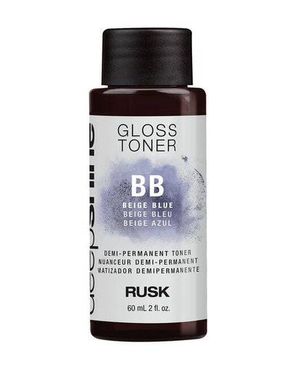 Rusk® Deepshine® Gloss is powered by state-of-the-art technology direct from Italy. Infused with a Conditioning Blend of Marine Extracts and Oleic Acid to deliver maximum softness, shine and combability.