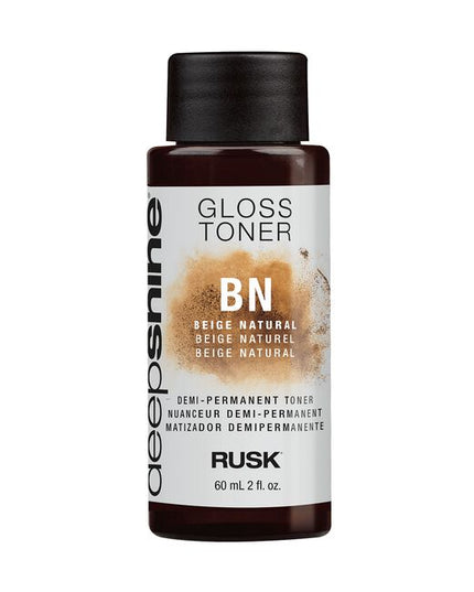 Rusk® Deepshine® Gloss is powered by state-of-the-art technology direct from Italy. Infused with a Conditioning Blend of Marine Extracts and Oleic Acid to deliver maximum softness, shine and combability.