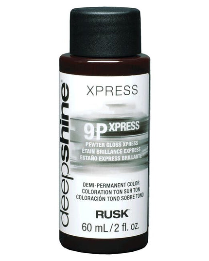 DEEPSHINE® XPRESS GLOSS Demi-Permanent Liquid Color. A capsule collection of four shades for a faster color service. Long-lasting color results with excellent conditioning and combability.