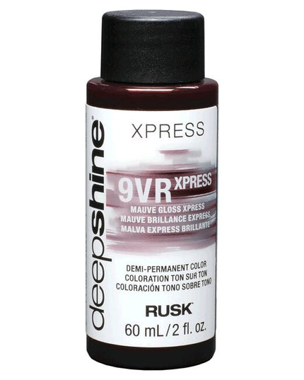 DEEPSHINE® XPRESS GLOSS Demi-Permanent Liquid Color. A capsule collection of four shades for a faster color service. Long-lasting color results with excellent conditioning and combability.