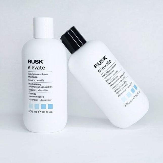 This weightless formula helps to lift and densify finer textures while taming frizz.