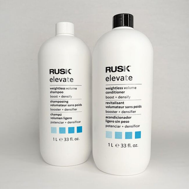 This weightless formula helps to lift and densify finer textures while taming frizz.