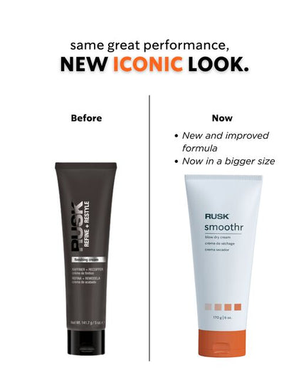 Enhances. Smooths. Defines. Versatile cream to help replenish moisture, smooth flyaways, and enhance natural shine.