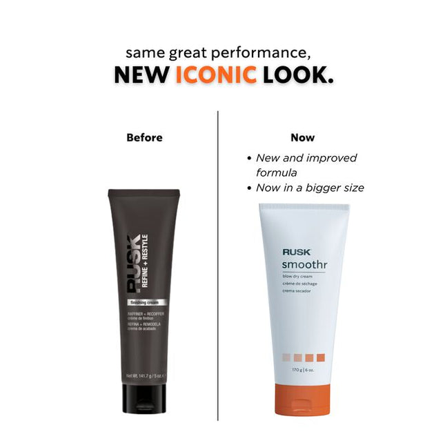 Enhances. Smooths. Defines. Versatile cream to help replenish moisture, smooth flyaways, and enhance natural shine.