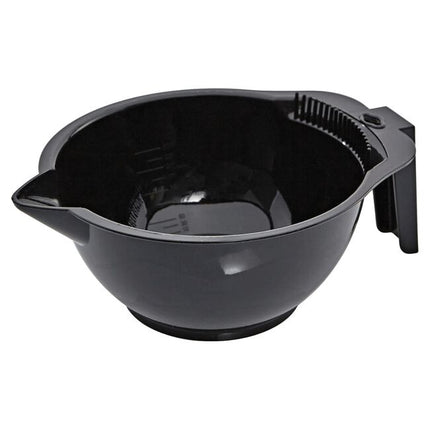 Salon Care Tint Bowl is a salon essential for accurate and complete mixing of hair color and is made from the highest quality durable materials for long lasting use, also features a convenient handle and pouring lip.