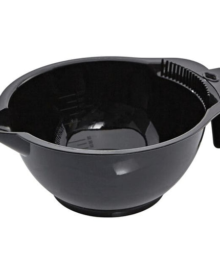 Salon Care Tint Bowl is a salon essential for accurate and complete mixing of hair color and is made from the highest quality durable materials for long lasting use, also features a convenient handle and pouring lip.