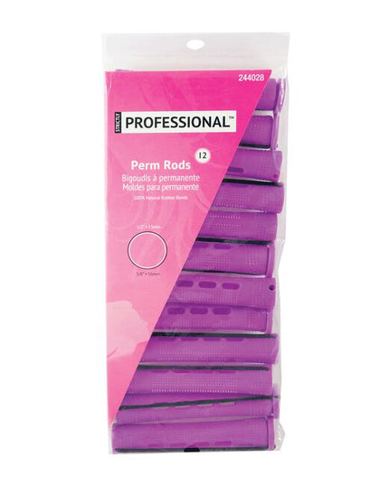 Strictly Professional Large Curved Perm Rods give hair large, full curls, and add body. These perm rods are durable, long-lasting, and feature flow-thru vents to allow for better heat saturation.
