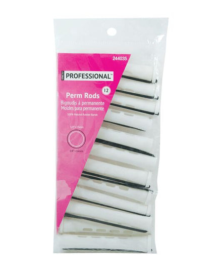 These rods narrow in the middle for a tighter curl and are made of durable plastic to last a long time, use again and again for flawless curls.