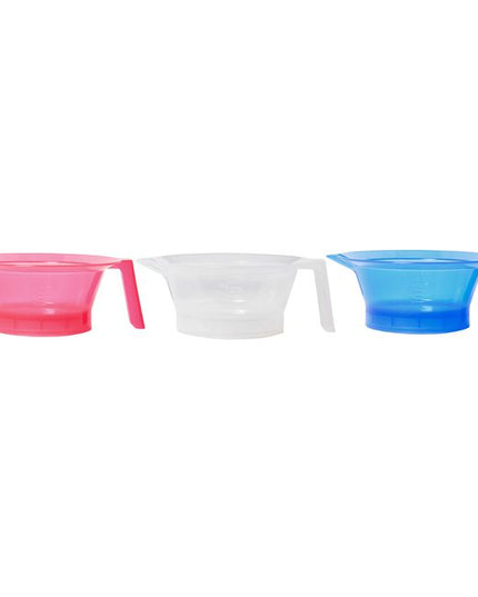 Salon Care Hair Color Mixing Bowl a salon essential for accurate and complete mixing of hair color and is made from the highest quality durable materials for long lasting use, also features a convenient handle and pouring lip.