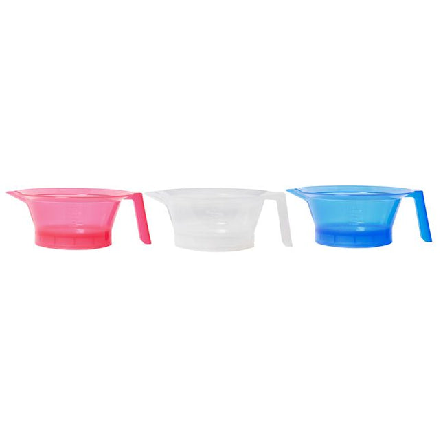 Salon Care Hair Color Mixing Bowl a salon essential for accurate and complete mixing of hair color and is made from the highest quality durable materials for long lasting use, also features a convenient handle and pouring lip.