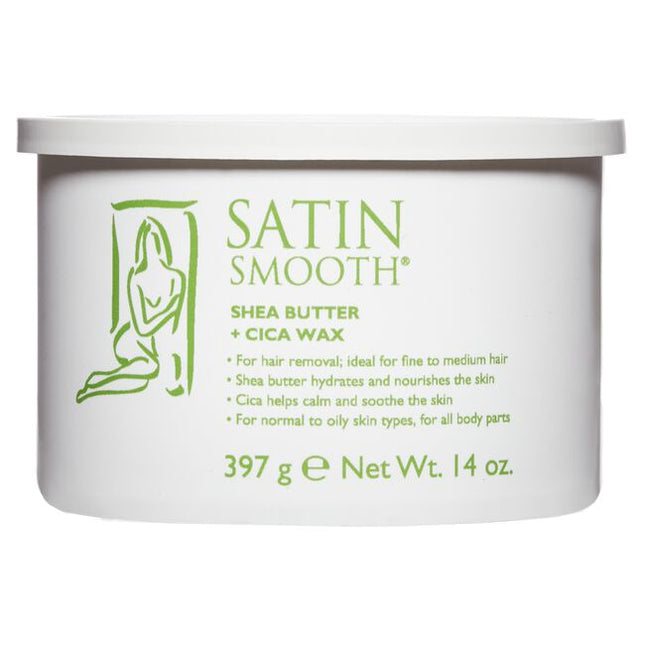 This soft wax is infused with Cica, known to help calm the skin, and nourishing shea butter to restore moisture and hydration—leaving skin feeling smooth and soothed.