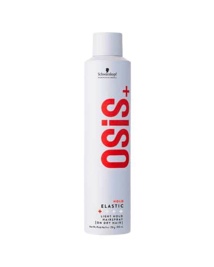 Light hold hairspray.
