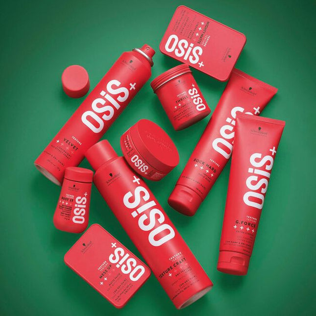 Osis+ Flexwax Ultra Strong Cream Wax is a continuously re-moldable styling wax designed for unlimited style possibilities.
