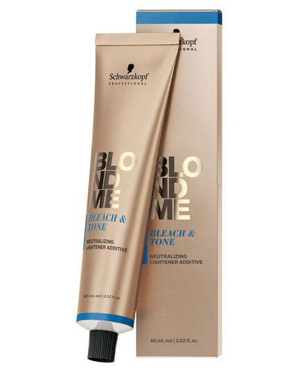 BLONDME's Bleach & Tone shades are tonal additives intermixable with all BLONDME lighteners for lightening and toning in one step.