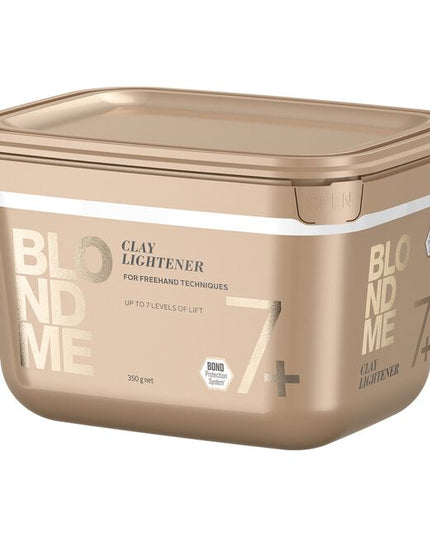 BLONDME's Clay lightener has a unique soft-to-solid formula created for easy and creative freehand techniques.
