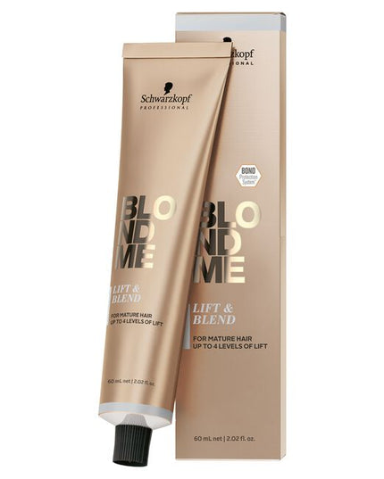 Lift & Blend is for blonde clients, base 6 and lighter with 30-70% white hair, who are looking to maintain their blonde as natural looking as possible with optimal white and grey hair coverage. By lifting up to 4 levels and optimal blending in white hair, Lift & Blend is especially recommended to maintain a natural-looking blonde.