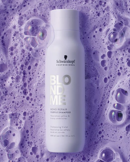 Neutralizes yellow and brassy tones.