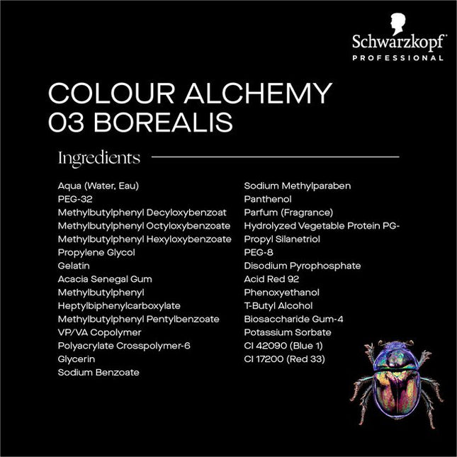 COLOUR ALCHEMY turns imagination into reality and reveals colour effects never seen on hair before. Visualize infinite magic with temporary color effects instantly painted even onto darkest bases without pre-lightening and any damage.