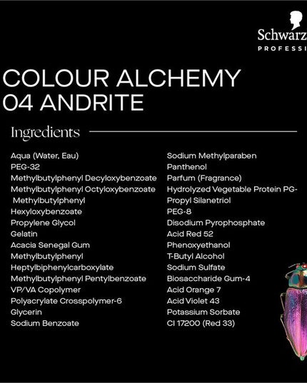 COLOUR ALCHEMY turns imagination into reality and reveals colour effects never seen on hair before. Visualize infinite magic with temporary color effects instantly painted even onto darkest bases without pre-lightening and any damage.